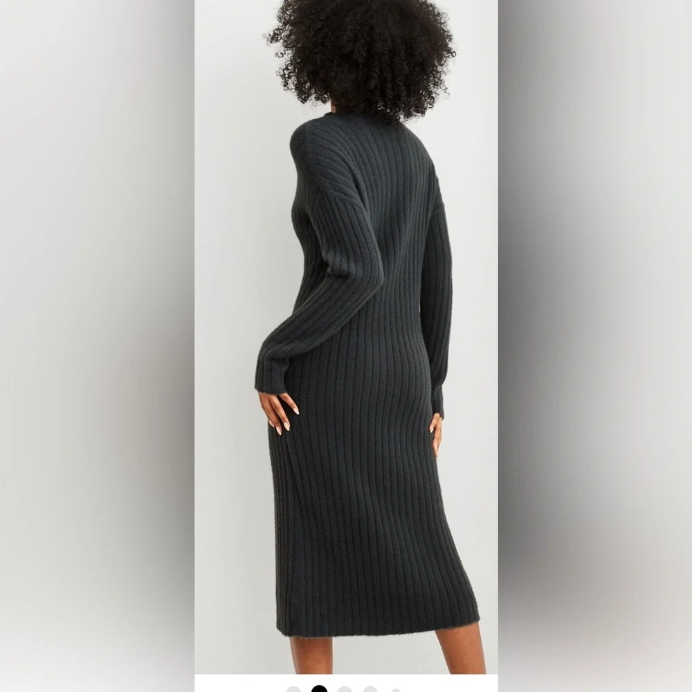 AERIE BUTTERCREAM SWEATER DRESS - Picture 2 of 8